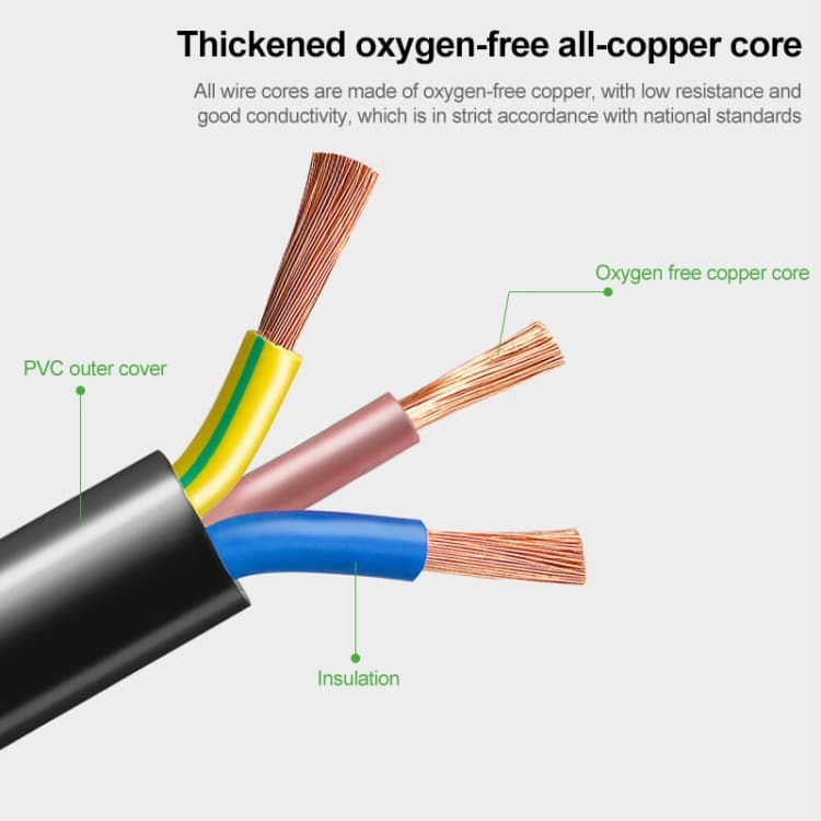 1.5m Brazil AC Power Cord - 3 Prong Style (OD6.8) • Reliable Power Supply 3 1.5M Brazil Ac Power Cord - 3 Prong Style (Od6.8) • Reliable Power Supply - Image 3