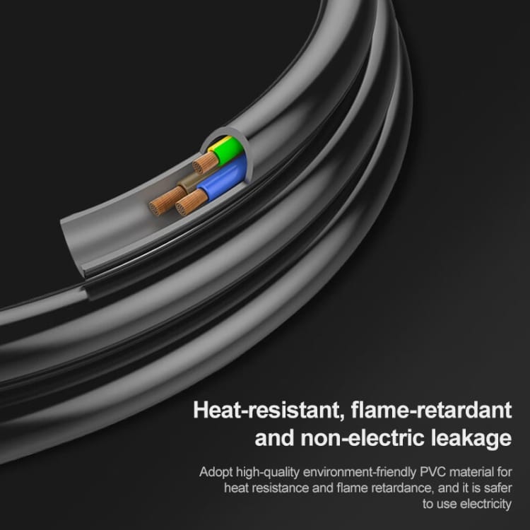 1.5m Brazil AC Power Cord - 3 Prong Style (OD6.8) • Reliable Power Supply 4 1.5M Brazil Ac Power Cord - 3 Prong Style (Od6.8) • Reliable Power Supply - Image 4