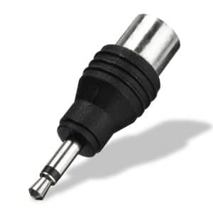 3.5mm Mono Plug to 9.5mm TV Jack Adaptor - Seamless Audio Connection