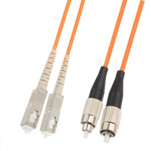 3m SC-FC Multi-Mode Fiber Optic Jumper for Fast and Reliable Connections