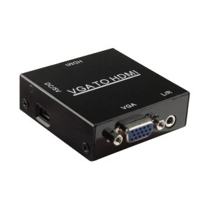 1080P HDMI Mini VGA to HDMI Converter for PC/HDTV - Digital Audio Video Adapter