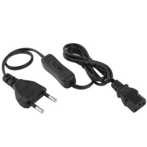 1.2m 3 Prong AC Power Cord with 304 Switch - Efficient & Reliable Power Source
