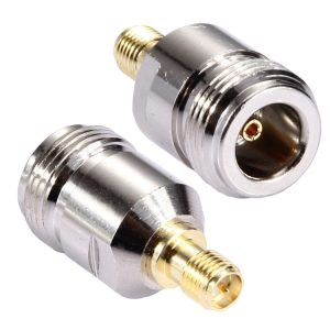 SMA to N Connector Adapter | RP-SMA Female Male Pin to N Female - Quality Build