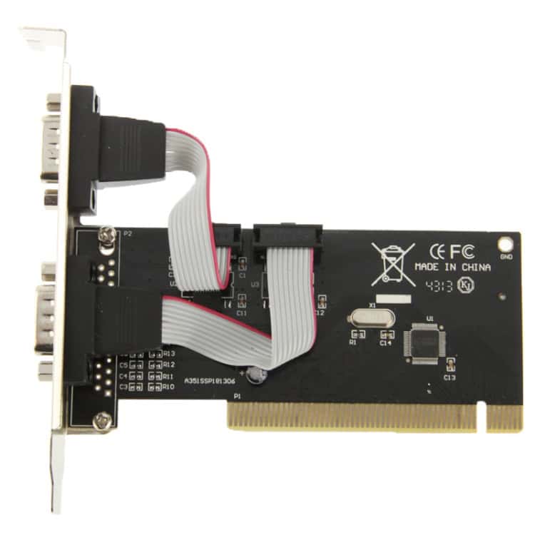 Dual Port PCI Serial Host Controller Card, Black - Expand Connectivity! 1 Dual Port Pci Serial Host Controller Card, Black - Expand Connectivity!