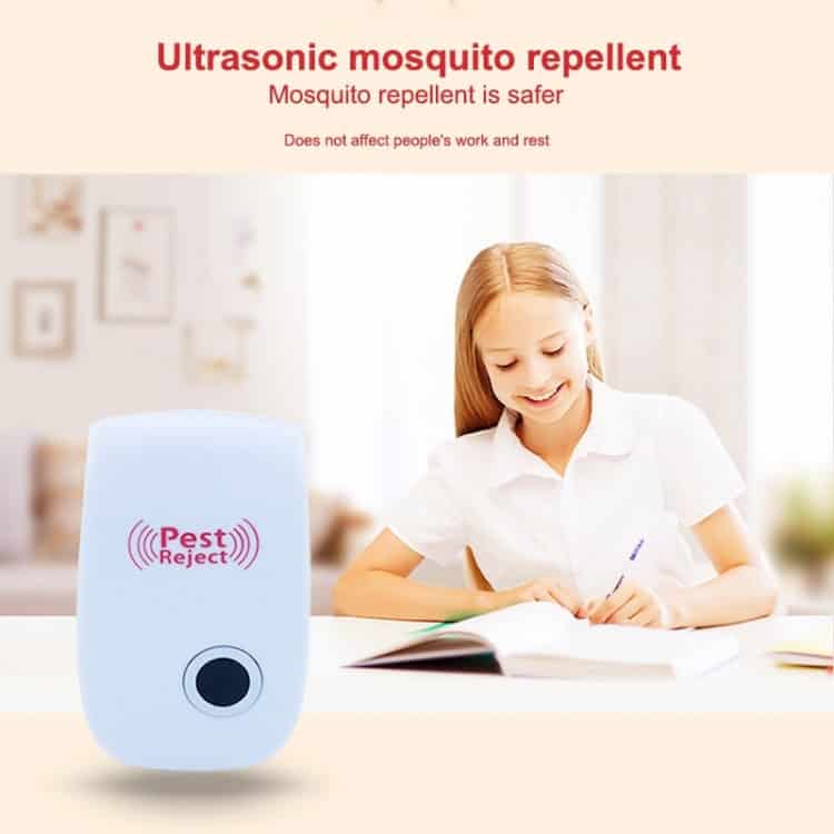 Ultrasonic Electronic Pest Reject Repeller, US Plug, Cockroach Mosquito Control 7 Ultrasonic Mosquito Repellent Device For Pest Control, Safe And Effective Against Mosquitoes Without Affecting Children’s Work Or Rest.