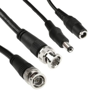 3. High-quality BNC coaxial cables with durable connectors ideal for CCTV, broadcasting, and professional video applications. Perfect for secure and reliable signal transmission.