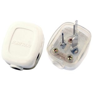 Universal AU Plug Travel Power Adaptor in White - Stay Connected Anywhere!
