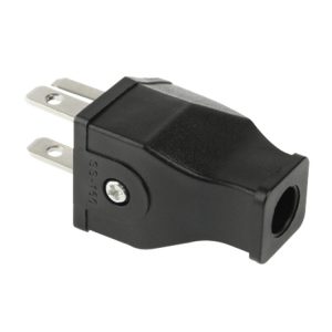 Universal Travel Power Socket Plug Adaptor, US Plug, AC Wall, Black