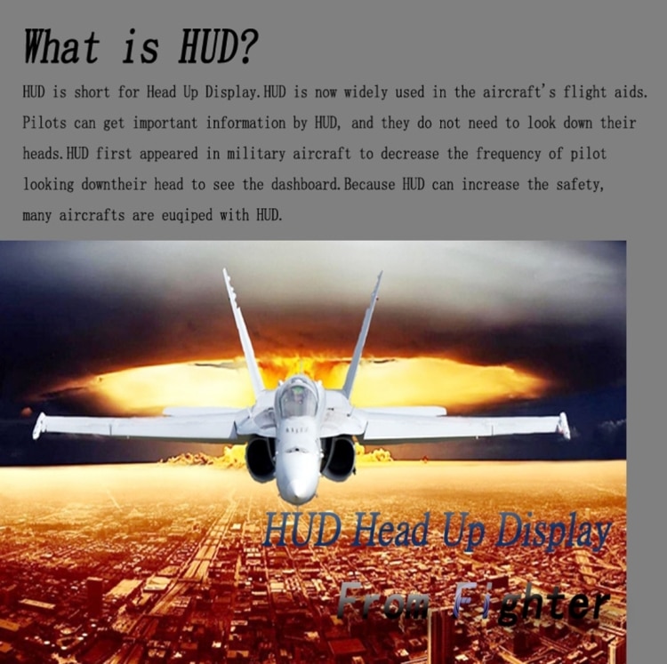 X5 HUD 3" Multi Car Head Up Display OBDII Light Sensors - Black 17 X5 Hud 3&Quot; Multi Car Head Up Display Obdii Light Sensors - Black - Image 17