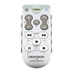 ChunGhop Universal Learning Remote Control L102 - Effortless Control in White