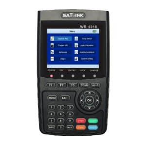 Satlink WS6916 Satellite Signal Finder - 3.5" Screen, DVB-S/S2, MPEG-2/4