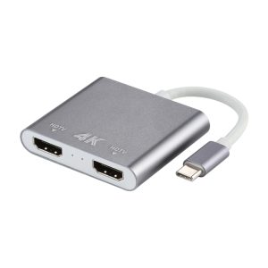 Ultra HD Dual HDMI to USB-C Adapter | 4K Output, Dual Interface - Enhance Your Display