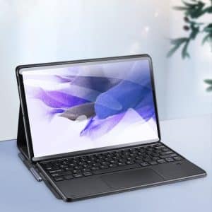 DUX DUCIS Bluetooth Keyboard Leather Case for Samsung Galaxy Tab S8 Plus / S7 FE / S7 Plus