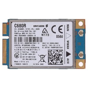 Enhance Your Dell with Wireless Network Card for C680R WWAN UMTS - Fast 5540 dw5540!