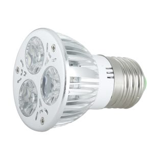 Mighty 3W E27 LED Spotlight - Bright 550~650LM, Universal 85-235V Input