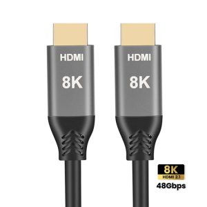 Ultimate 8K HDMI2.1 Cable - 1m, 120Hz, High Dynamic HD Speed