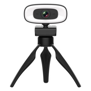 360° Rotation HD Webcam with Built-in Mic - USB Plug-and-Play (C10 2K)