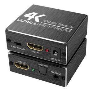 Ultimate 4K HDMI Audio Splitter with ARC & HDR10 for Enhanced Entertainment