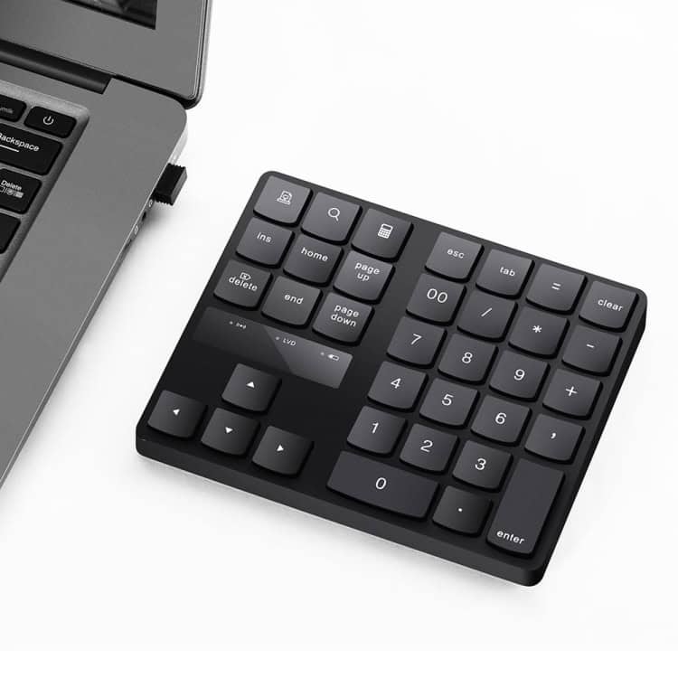 2.4G Wireless Mini Numpad: USB Numeric Keypad, 35 Keys, Charging, for Notebook/Laptop 1 2.4G Wireless Mini Numpad: Usb Numeric Keypad, 35 Keys, Charging, For Notebook/Laptop