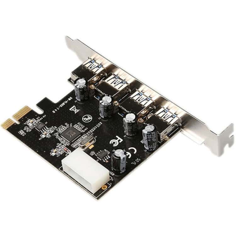 High-Speed 4 Port USB 3.0 PCI-E Expansion Card for Rapid Data Transfer 3 High-Speed 4 Port Usb 3.0 Pci-E Expansion Card For Rapid Data Transfer - Image 3