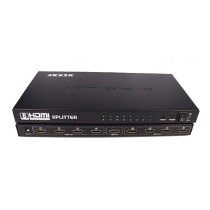 Ultra HD 4K HDMI Splitter, 1x8 Ports, 3840x2160 Resolution, 30Hz Refresh Rate