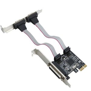 PCI-e Parallel Port Riser Card Adapter for Enhanced Printer Connectivity