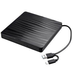 High-Speed Type-C External USB 3.0 CD Drive DVD Recorder - DVD-RW Player