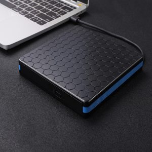 High-Speed USB 3.0 External DVD Drive | CD/DVD+/-RW Player & Burner - Plug & Play