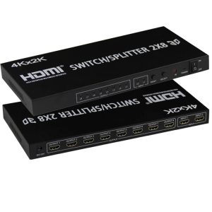Ultimate HD 4K HDMI 2-in-8 Video Switcher - Seamless Full HD Viewing