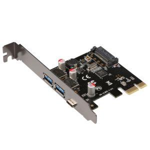 High-Speed USB 3.1 Type-C PCIe Expansion Card - Type-C and Type A 3.0 Support