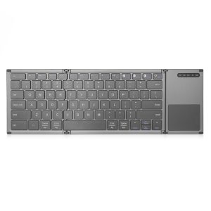 Ultra-thin Multi-function Wireless Bluetooth Keyboard - Three Fold • B066S