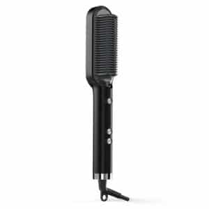 K-SKIN KD380 Hair Straightener & Curler Brush | PTC Heating Ceramic Technology