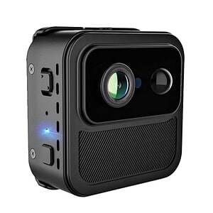 High-definition compact 4K action camera with waterproof design for outdoor adventures and vlogging. Suitable for sports, travel, and professional video recording.