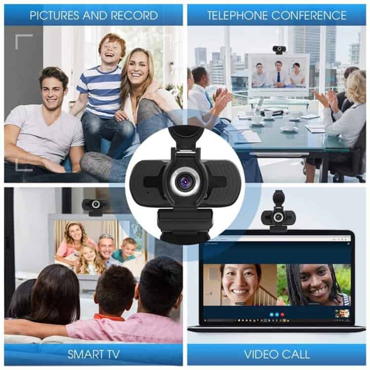 1080P HD Webcam with Noise-Canceling Mic - Perfect for Skype, Streaming 11 1080P Hd Webcam With Noise-Canceling Mic - Perfect For Skype, Streaming - Image 11