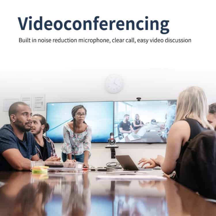 1080P Webcam with Noise Cancellation & Built-in Microphone - USB Streaming Camera 14 1080P Webcam With Noise Cancellation &Amp; Built-In Microphone - Usb Streaming Camera - Image 14