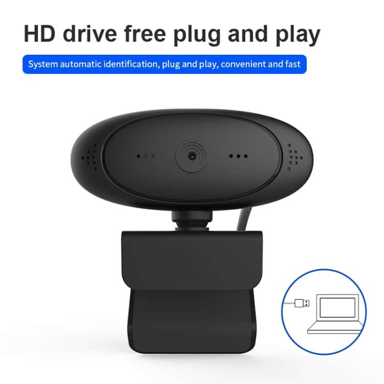 1080P Webcam with Noise Cancellation & Built-in Microphone - USB Streaming Camera 5 1080P Webcam With Noise Cancellation &Amp; Built-In Microphone - Usb Streaming Camera - Image 5
