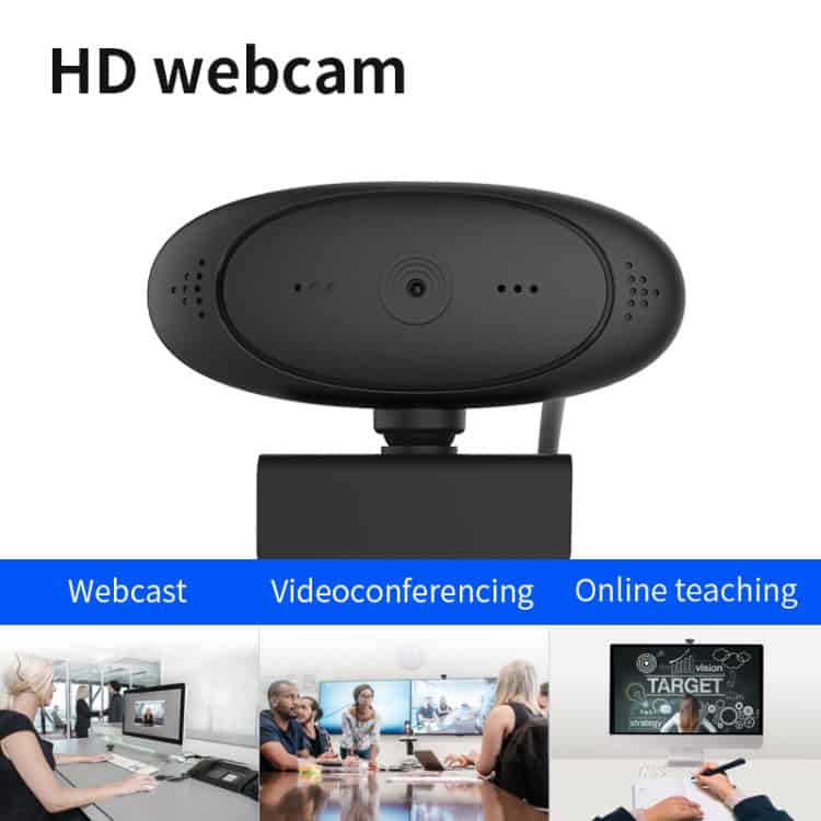 1080P Webcam with Noise Cancellation & Built-in Microphone - USB Streaming Camera 9 1080P Webcam With Noise Cancellation &Amp; Built-In Microphone - Usb Streaming Camera - Image 9