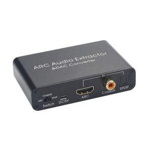 Enhance Entertainment Sound Quality with HDMI ARC & DAC Audio Converter