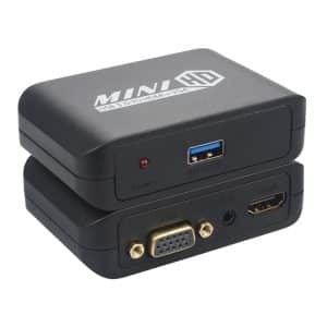 USB3.0 to HDMI+VGA Adapter - Dual Display Output Powerhouse