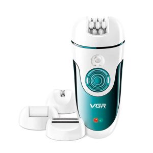 VGR V-700 4 in 1 EU Plug Electric Hair Remover - 3W Power, Versatile Beauty Assistant