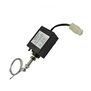 Power supply sensor with wiring for industrial automation and control systems. Suitable for monitoring and automation applications in manufacturing settings. Compatible with Syndmart components.