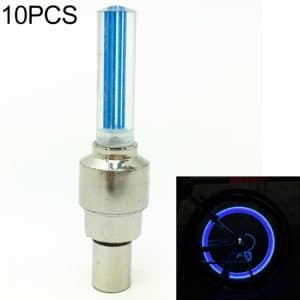 10 PCS LED Bike Wheel Tire Valve Caps Cycling Spokes Lamp - Bright Bicycle Accessories