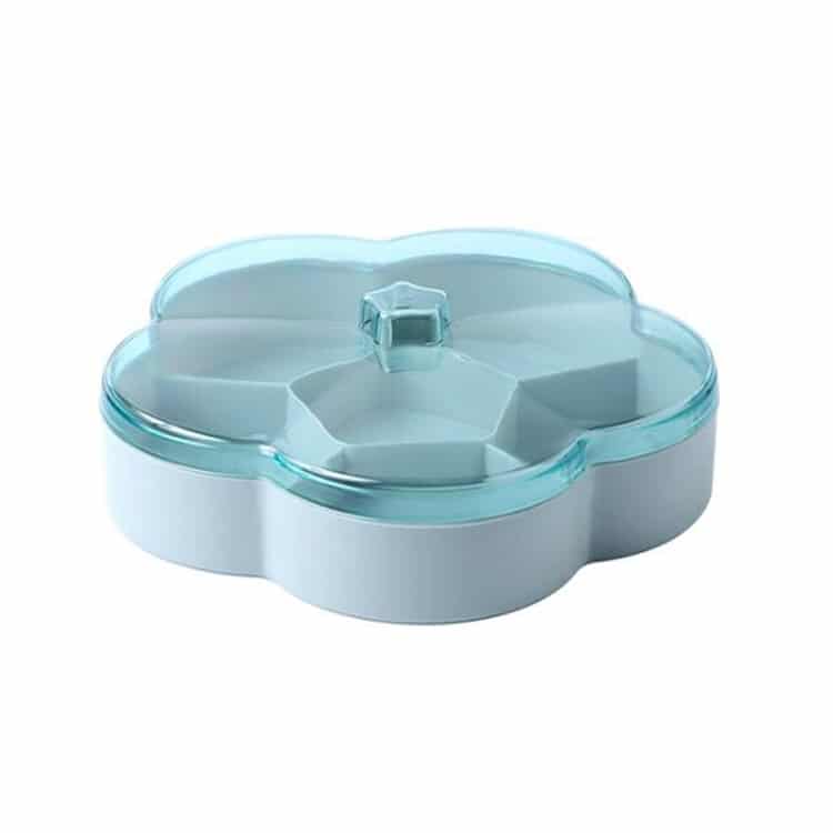 Chic Flower-Shaped Transparent Storage Box for Wedding Candy & Snacks 1 Chic Flower-Shaped Transparent Storage Box For Wedding Candy &Amp; Snacks