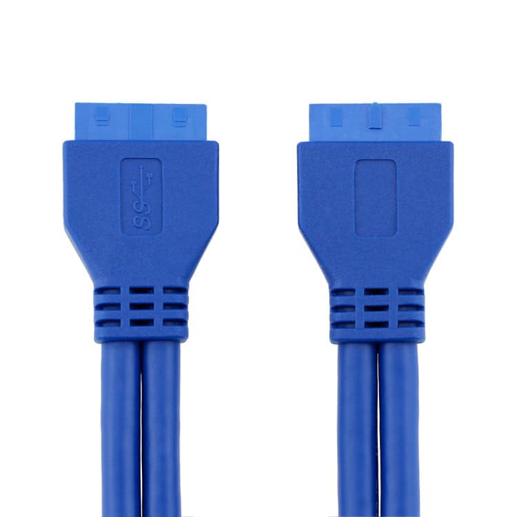USB3.0 50cm 20-pin Mother-to-Female Extension Cable Motherboard Conversion 2 Usb3.0 50Cm 20-Pin Mother-To-Female Extension Cable Motherboard Conversion - Image 2