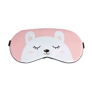 Relax Anywhere: Cartoon Animal Sleep Eye Mask for Massage on the Go