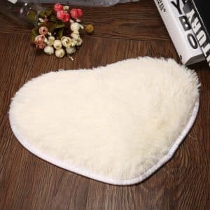 Chic Heart Shape Non-Slip Bath Mat - Stylish Kitchen Rug &Amp; Home Decor