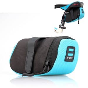Waterproof Nylon Bike Bag - Colorful Storage Saddle for Cyclists: Rear Pouch