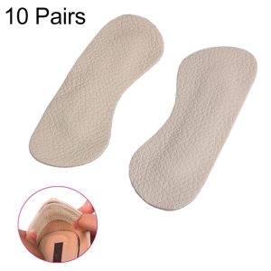 Ultimate Foot Care: 10 Pairs Cow Leather High Heel Insole Liners 🌟