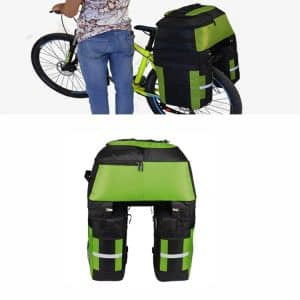 Trailblaze with Style: Mountain Bike Rear Rack Bag for Adventure Seekers