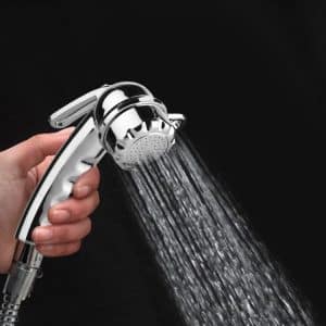 Adjustable ABS Handheld Water-Saving Bathroom Shower Head - Pressurization
